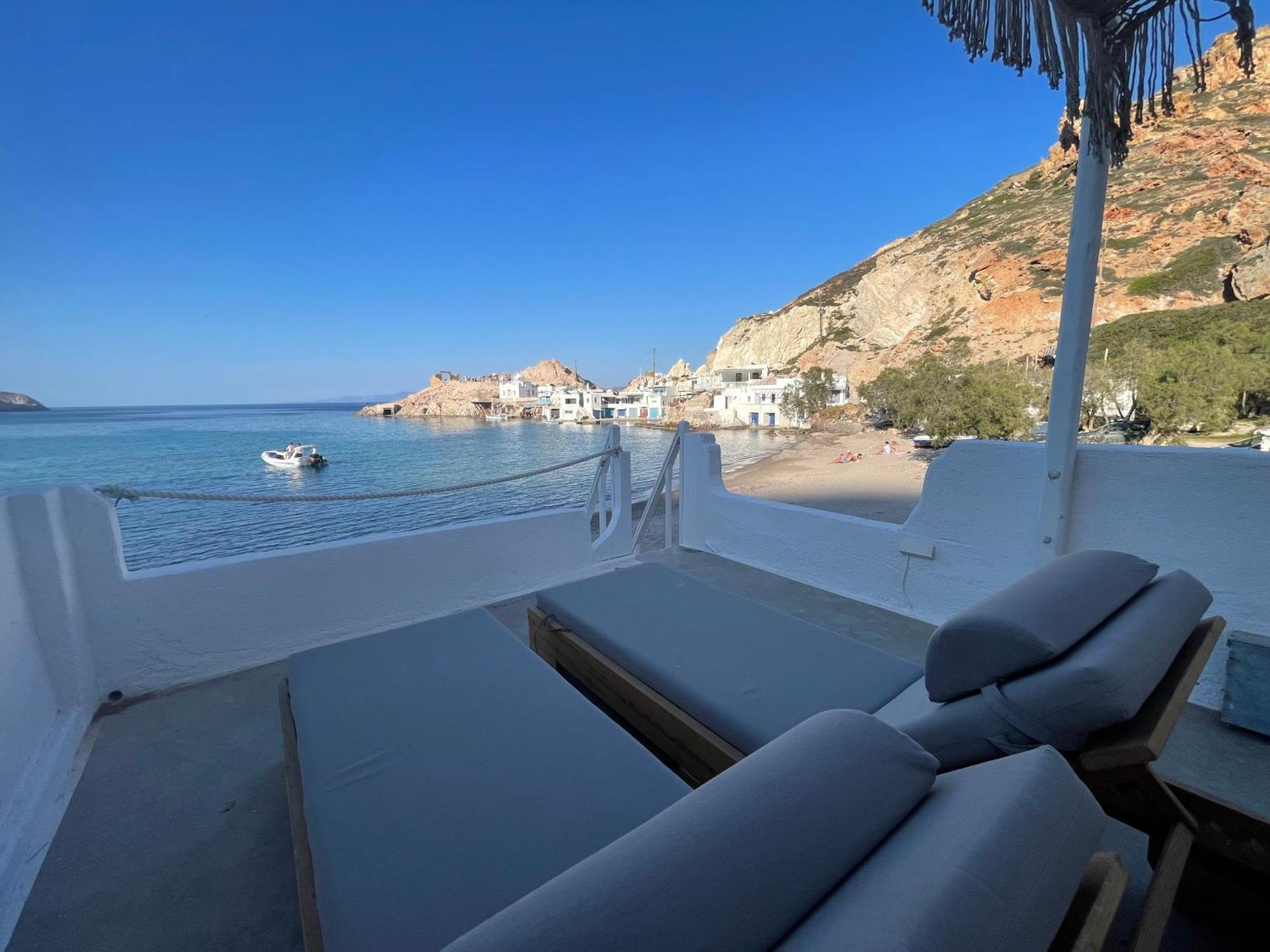 Blu Intenso Boathouse Firopotamos Exteriér fotografie